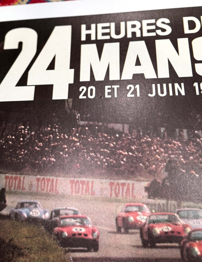 1964 24 hours du Mans (Lemans) original rare Thivillier