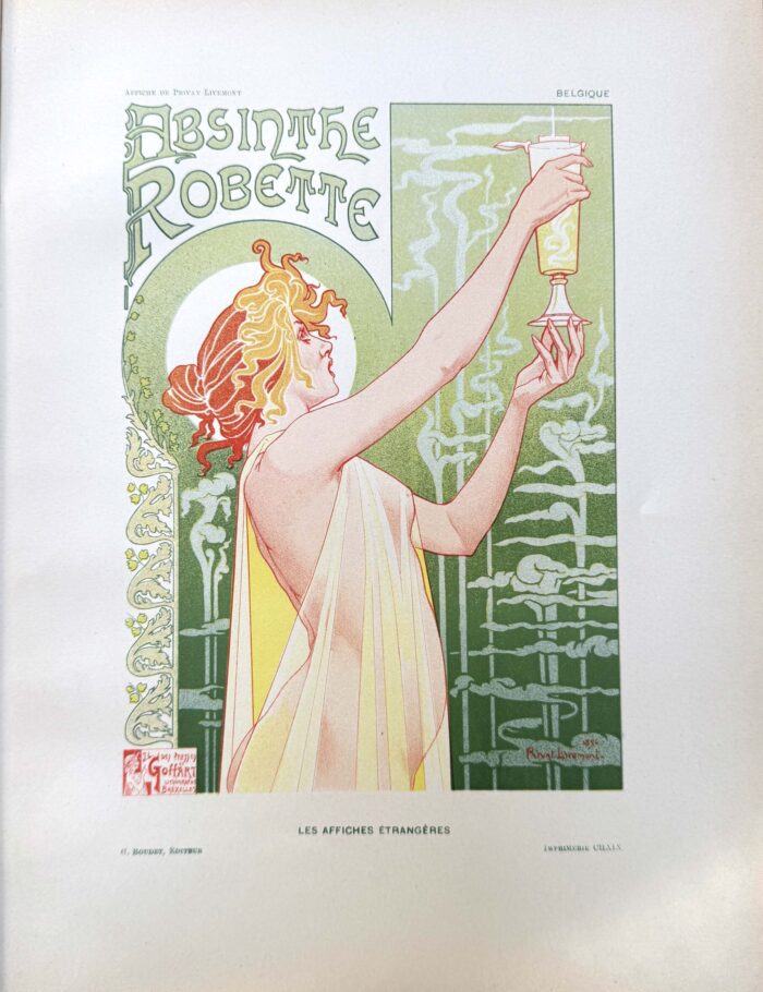 absinthe robette by privat livemont