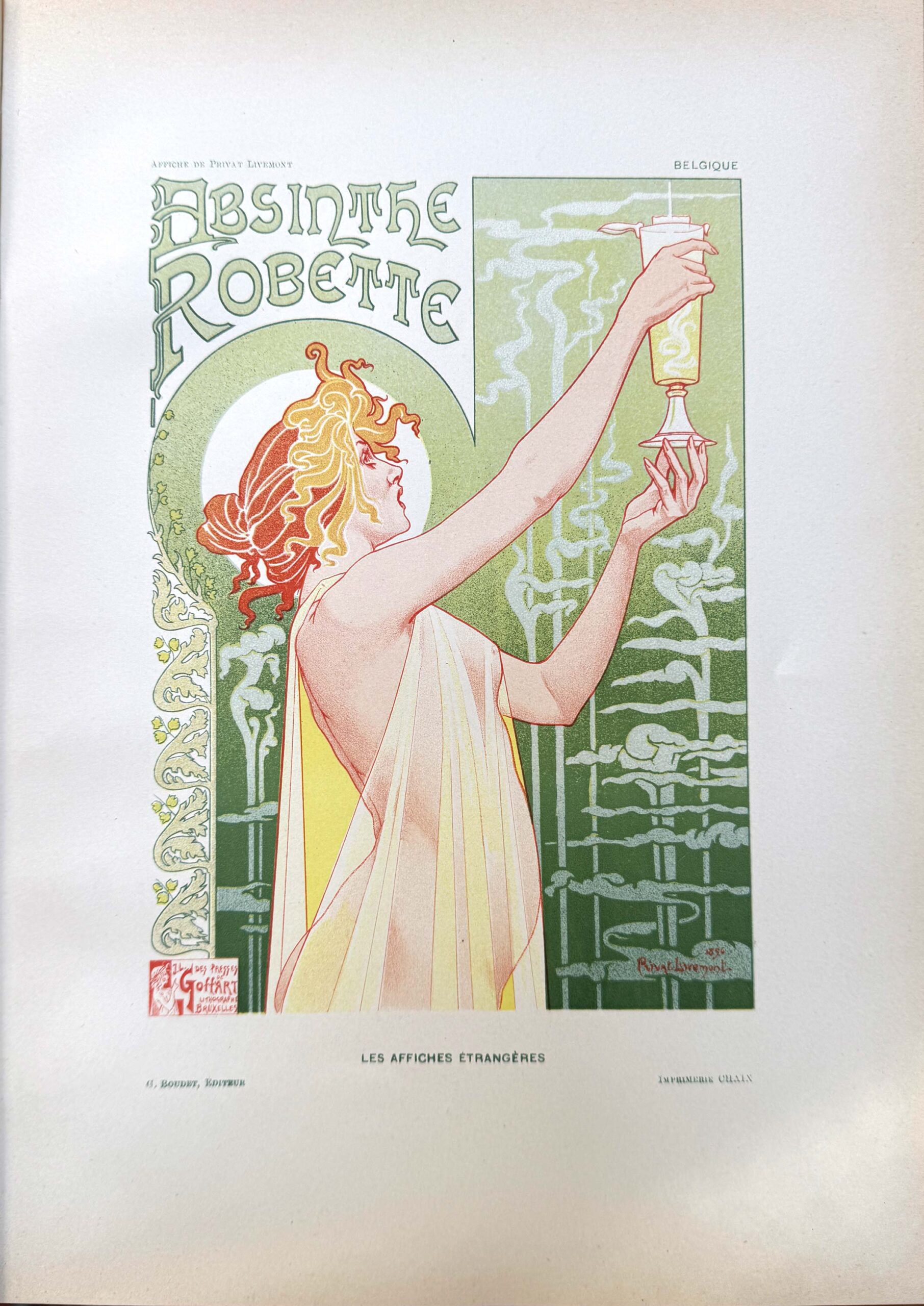 absinthe robette by privat livemont