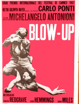 Blowup by Michelangelo Antonioni original 1970 Cinema Poster