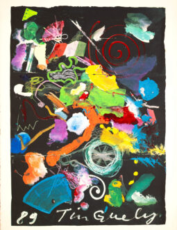 Jean Tinguely – Odalisque #2 (1989) Workshop Proof Silkscreen on Arches
