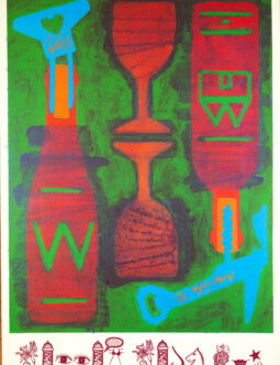 WILLI’S WINE BAR 1992 – ARTHUR CEFAI – Original First Edition Poster