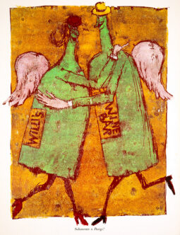 Willi’s Wine Bar – Daniel Pudles, 1991 | Original Lithograph on Canson Paper, “Solamente a Parigi”