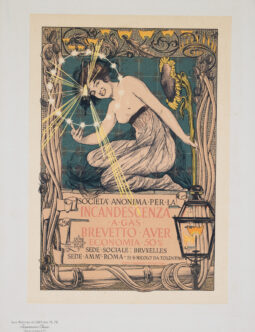 Incandescenza – Giovanni Mattaloni 1897 Stone Lithograph Maitres de l’Affiche Plate 72
