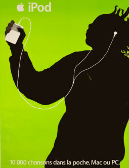 APPLE iPOD — SILHOUETTE ADVERTISING POSTER — c.2000–2007