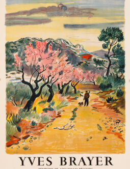Yves Brayer (Provence) — Galerie “65” Cannes — 1972