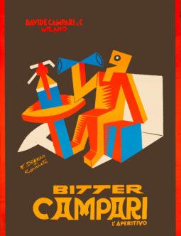 Bitter Campari “L’Aperitivo” – Fortunato Depero, c. 1965