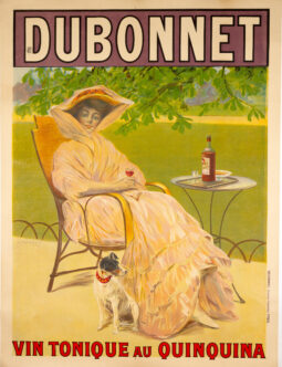 DUBONNET — VIN TONIQUE AU QUINQUINA — CLAIRE MASSON — 1908