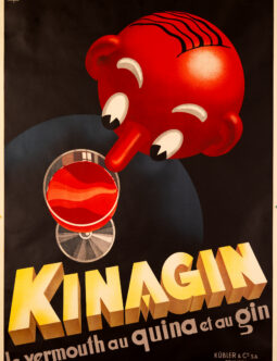 Kinagin Vermouth — Eugène Patkévitch — circa 1941 - French Vermouth