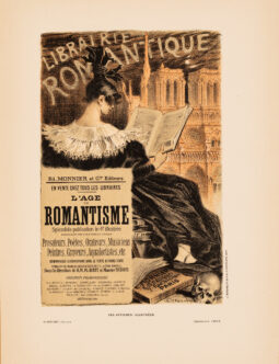 LIBRAIRIE ROMANTIQUE — EUGENE GRASSET — 1896 - AFFICHES ILLUSTREES
