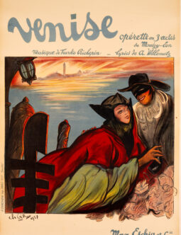 VENISE — OPERETTE EN 3 ACTES — CHARLES GIR — c.1927 Venezia poster