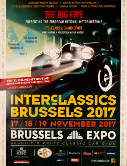 INTERCLASSICS Brussels — 2017 Car Show