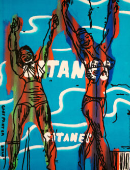 Gary Panter, Gitanes - Hommage a Max Ponty, 1991 ORIGINAL